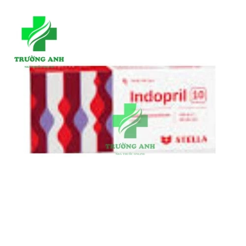 Indopril 10 Stella - Giúp điều trị tăng huyết áp vô căn ở người lớn